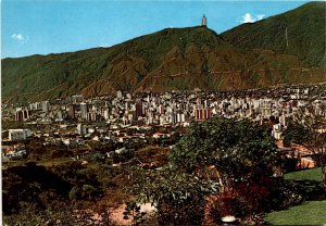 Vintage postcard: Panoramic view of Caracas, Venezuela