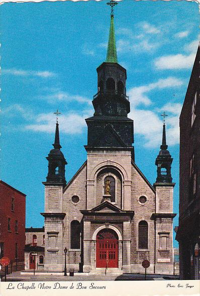 Canada Notre Dame De Bon Secours Church Montreal