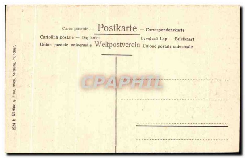 Old Postcard Bad Gastein V Gasteinerhof