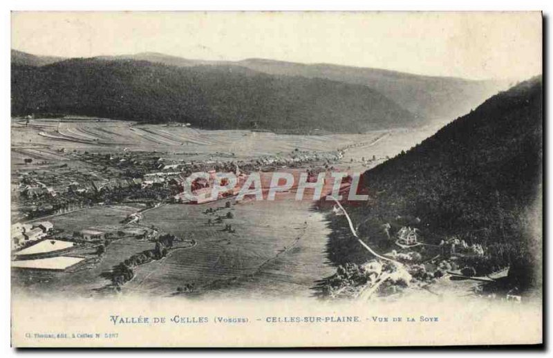 Old Postcard Vallee De Celles Sur Plaine View Of The Soye