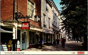 England The Pantiles Tunbridge Wells Vintage Postcard C008