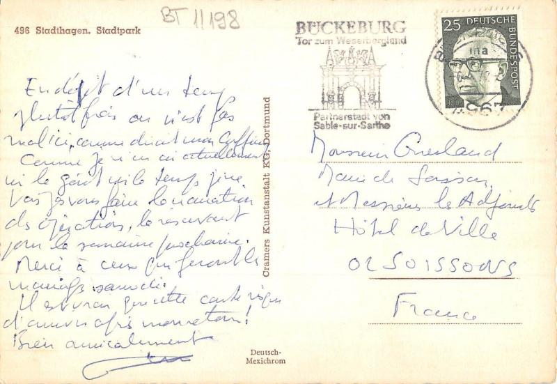 BT11198 Stadthagen stadtpark        Germany