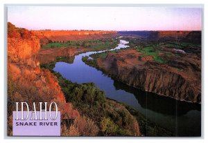 Snake River Canyon Idaho Postcard Continental View Card