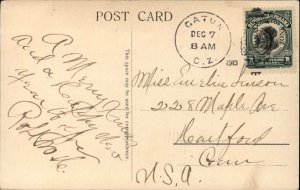 Panama Wards 1,2,3 Ancon Hospital 1910 Used Postcard