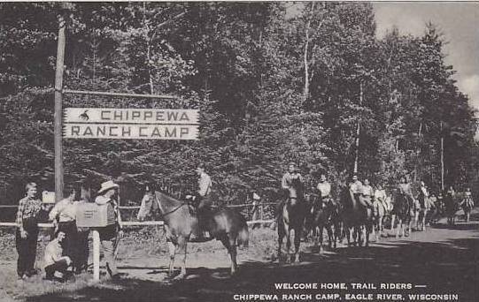 Wisconsin Eagle River Chippewa Ranch Camp Artvue United States