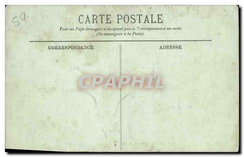 Old Postcard Dunkirk Cargo piers in Boad