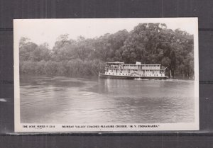 VICTORIA, MURRAY VALLEY COACHES PLEASURE CRUISER  COONAWARRA , c1930 ppc.,