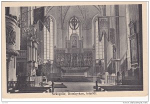 Strangnas; Domkyrkan, interior, SWEDEN, 10-20s