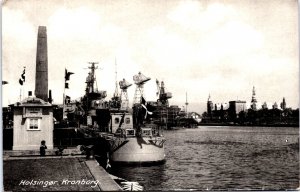 Denmark Helsingor Kronborg Helsingør Vintage Postcard 09.70