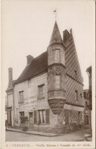 CPA VERNEUIL-sur-AVRE Vieille Maison a Tourelle du Xve Siecle (1160535)