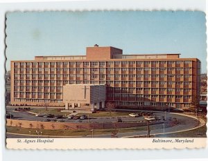 Postcard St. Agnes Hospital, Baltimore, Maryland