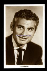 b6387 - Film Actor - Jeff Chandler - postcard Picturegoer - No.D508