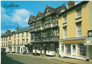 Shropshire Postcard - The Feathers Hotel - Ludlow   AB197