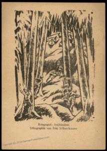 3rd Reich Germany Hitler Youth HJ War Games Propaganda Card Potsdam 80535