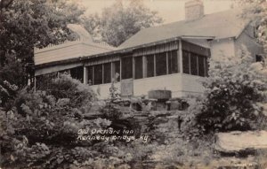 Kennedy Bridge Kentucky Old Orchard Inn Real Photo Vintage Postcard AA15824