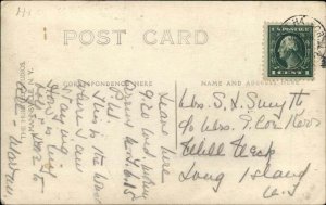Sacket Harbor New York NY Col Elisha Camp Real Photo Vintage Postcard