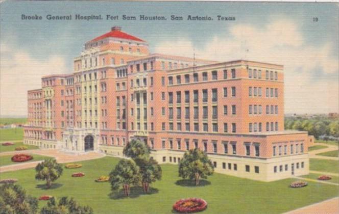 Texas San Antonio Brooke General Hospital Fort Sam Houston 1947