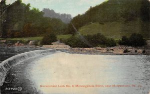 Government Lock No. 9, Monongahela River - Morgantown, West Virginia WV  