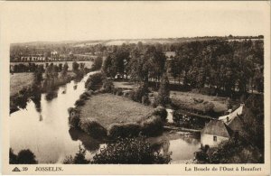 CPA JOSSELIN La Boucle de l'Oust (145047)