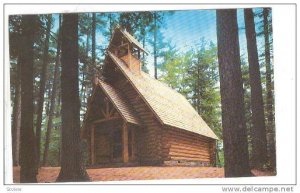 Chapel In The Pines, Erected In 1953 In Honor Of Donald Johnston, Hartwick Pi...