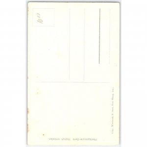 Postcard Volendam Netherlands Community Life 1913