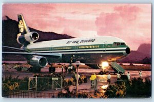 New Zealand Postcard Air New Zealand's DC-10 Series 30 c1950's Vintage