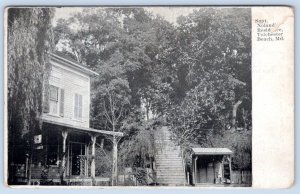 1910 TOLCHESTER BEACH MARYLAND MD SUPT. NOLAND'S RESIDENCE POSTCARD**CONDITION**