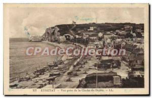 Postcard Old Etretat shooting Bell Devil