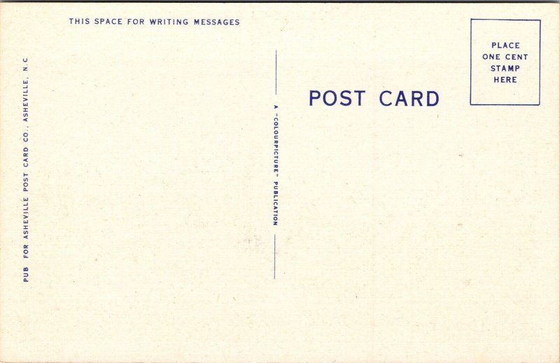 Busy Persons Correspondence Card Checklist Dual View River Linen Postcard VTG 