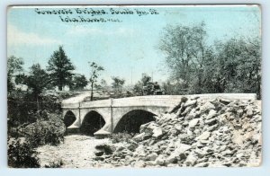 IOLA, KS Kansas CONCRETE BRIDGE So. Kentucky St.1921 Allen County Photoette