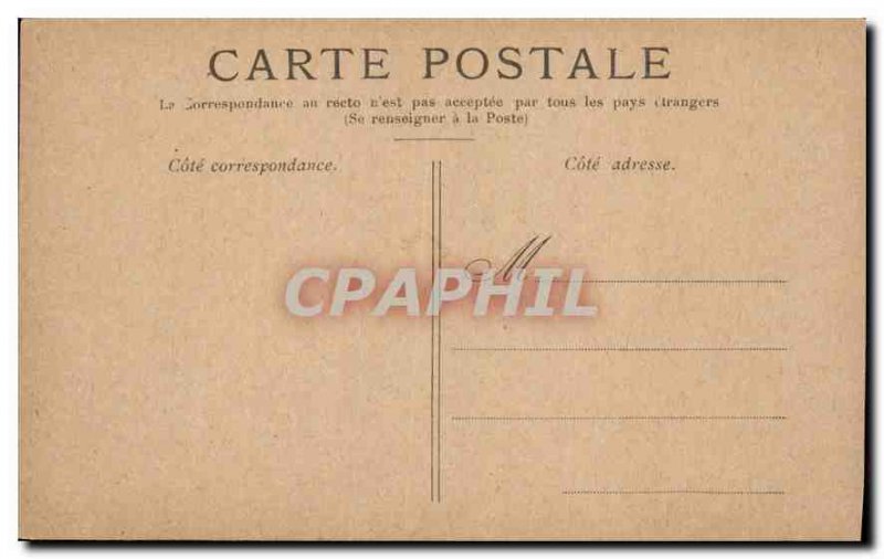 Old Postcard Paris Arc Tuileries