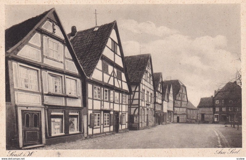 SOEST I/W, North Rine-Westphalia, Germany, 1900-1910s; Am Seet