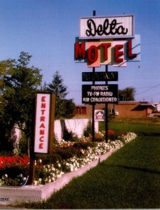 Michigan Bay City The Delta Motel