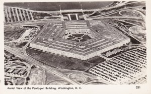 Washington D C Aerial View Pentagon Building Real Photo