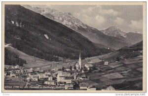 Panorama, Sillian (1089 m) Mit Haunold U. Sarlkofel, Osttirol, TIROL, Austria...