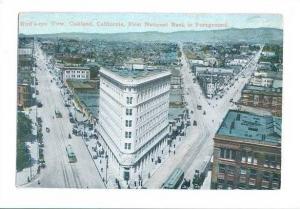 LP09    Oakland, California, CA, Postcard, Aerial View, 