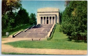 Postcard - Lincoln Memorial Building, Abraham Lincoln National Historical Park