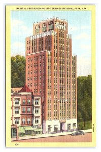 Medical Arts Building Hot Springs National Park Arkansas Postcard