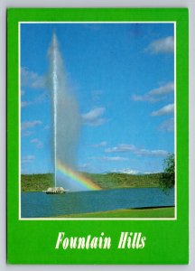 Fountain Hills Arizona Vintage Unposted Postcard