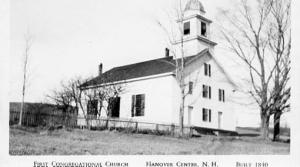 NH - Hanover Center, First Congregational Church **RPPC