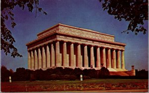 Vtg Lincoln Memorial Washington DC Postcard