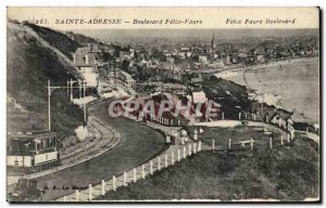 Sainte Adresse - Boulevard Felix Faure - Old Postcard