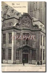 Old Postcard The Ghent Mamelokker