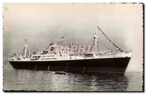 Postcard Modern Boat Ship Henri Poincare Chargers reunited