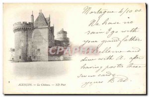 Old Postcard Alencon Chateau