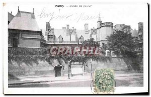 Old Postcard Paris Musee de Cluny