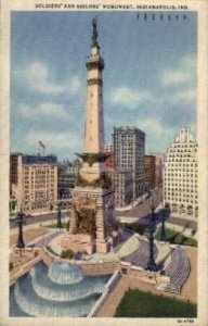 Soldiers' and Sailors' Monument - Indianapolis , Indiana IN