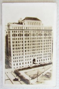 VINTAGE 1938 RPPC REAL PHOTO POSTCARD HOSPITAL NEW YORK N.Y. 