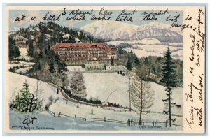 1929 Otto Stottzner Kurhaus Semmering Austria Posted Vintage Postcard