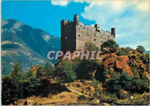 'Postcards Modern Valle d''Aosta Castle of Ussel 672 m (XIV s)'